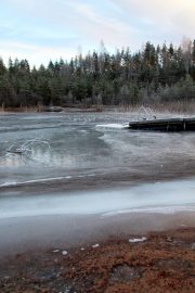 Vapaa-ajankeskuksen lammen suurentamisen katsotaan rahoittavan itsensä soran myynnillä. Kuva: Lari Kiviranta.