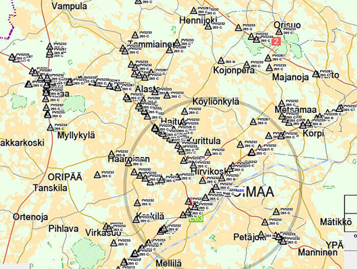 peurakolarikartta